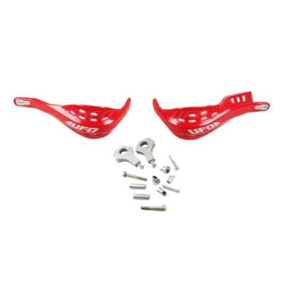 Protège-mains UFO Jumpy pour guidon Ø28,6mm rouge (rouge CR/CRF 00-18)