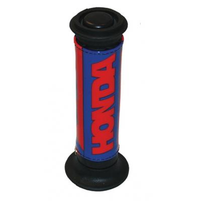 Protèges poignées Honda rouge / bleu