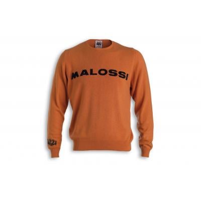 Pull Malossi griffe logo orange
