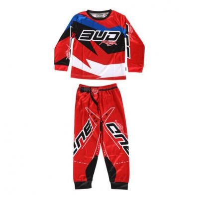 Pyjama 2 pièces Bud Racing 225 rouge