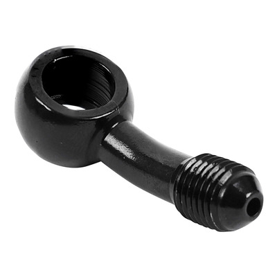 Raccord Banjo noir 1tek Ø M10x125 angle 25°