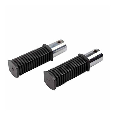 Repose pied pilote plat noir