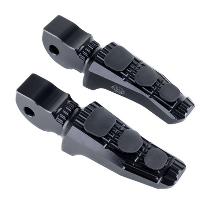 Repose-pieds arrières Gilles Tooling UF20 Touring Yamaha MT-07 21-24 aluminium noir