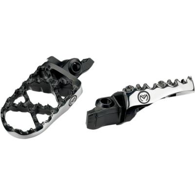 Repose-pieds Moose Racing Hybrid Yamaha 125 YZ 99-16 inox