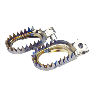 Repose Pieds SCAR Anti-Boue en Titane pour Yamaha 450 YZF 23-24