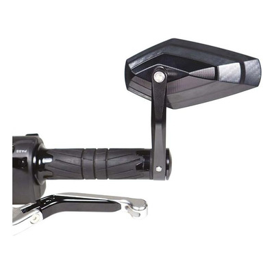 Rétroviseurs embout de guidon Chaft Flow Handle noirs