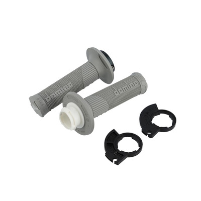 Revêtement de poignée gris D-lock monocable Domino
