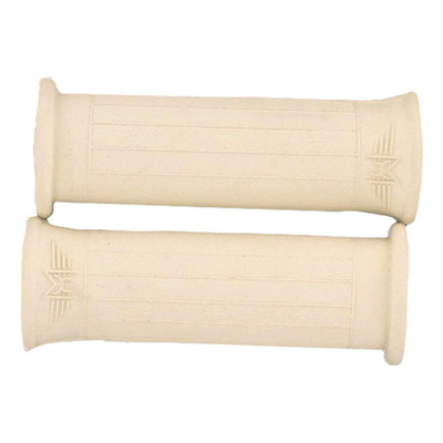 Revêtement de poignées beige 100mm pour MBK Motobecane AV3