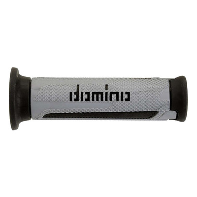 Revêtement de poignées Domino A350 gris/noir 120 mm - embout ouvert