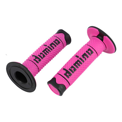 Revêtements de poignées Domino A260 rose / noir