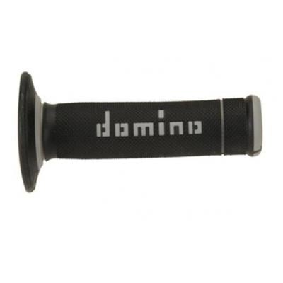 Revêtement Domino non gaufré noir/gris A190