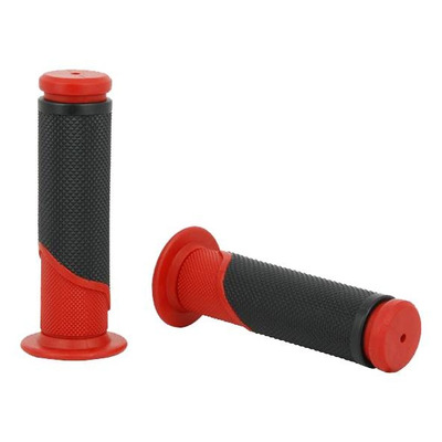Revêtements de poignées Bicolore rouge/noir Ø22mm