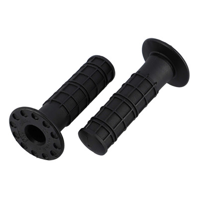 Revêtements de poignées Domino - MX Vintage - Noir