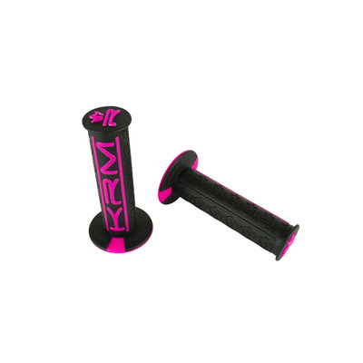 Revêtements de poignées KRM Pro Ride noir/rose