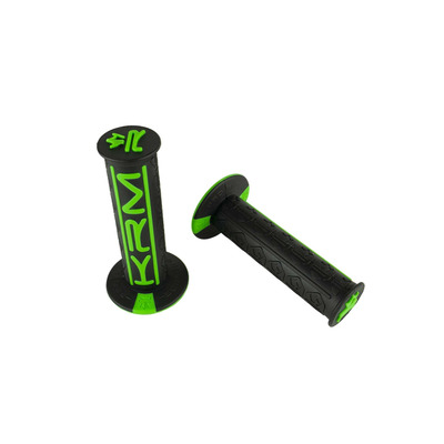 Revêtements de poignées KRM Pro Ride noir/vert