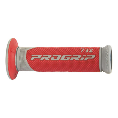 Revêtements de poignées Progrip 732 gris/rouge