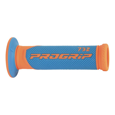 Revêtements de poignées Progrip 732 orange fluo/bleu light