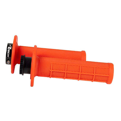 Revêtements de poignées Rtech - R20 Lock-On Semi-Gaufré - Orange