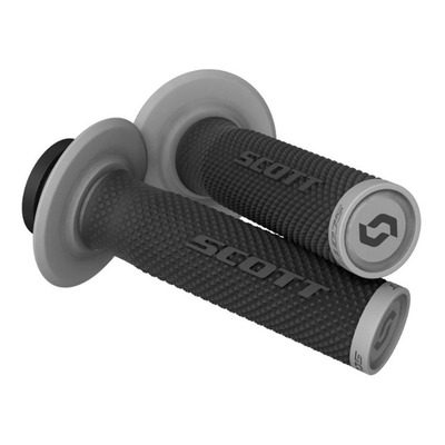 Revêtements de Poignées SCOTT SX II Lock-On Noir / gris