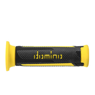 Revêtements Domino A350 gris anthracite/jaune embout ouvert