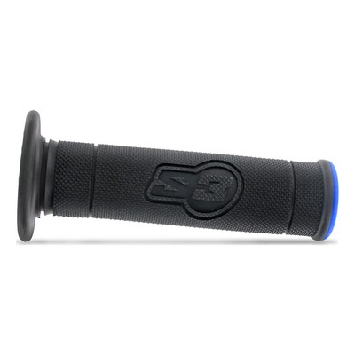 Revêtements de poignées S3 Trial - 6D Asymétrique Full-Grip - Noir/Bleu