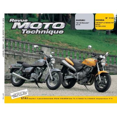 Revue Moto Technique 114.2 Suzuki GZ 125 Marauder / Honda CB 600 F Hornet