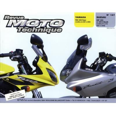 Revue Moto Technique 127.1 Yamaha FZS 1000 Fazer 01-02 / Suzuki GSF 01-02