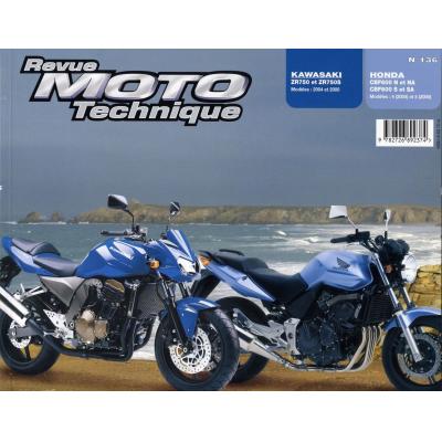Revue Moto Technique 136.1 Honda CBF 600 N/S 04-05 / Kawasaki Z750 04-05