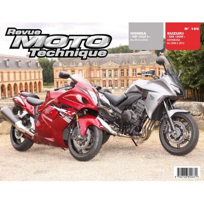 Revue Moto Technique 166 Honda CBF 1000 FA 10-12 / Suzuki GSX 1300 R Hayabusa