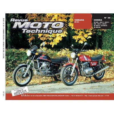 Revue Moto Technique 39 Yamaha XS 500 / Honda CX 400-500-650