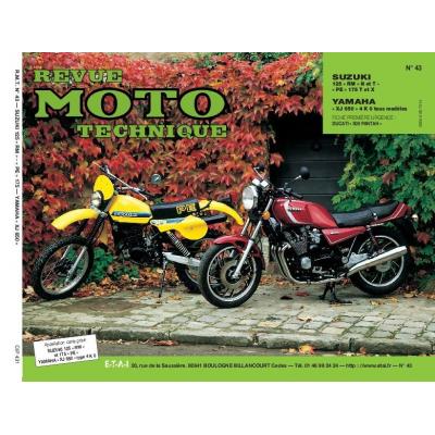 Revue Moto Technique 43.1 Suzuki 125 RM-PE 175 / Yamaha XJ 650 81-84