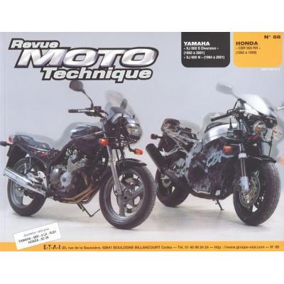 Revue Moto Technique 88.5 Yamaha XJ 600 S / Honda CBR 900 RR 92-99