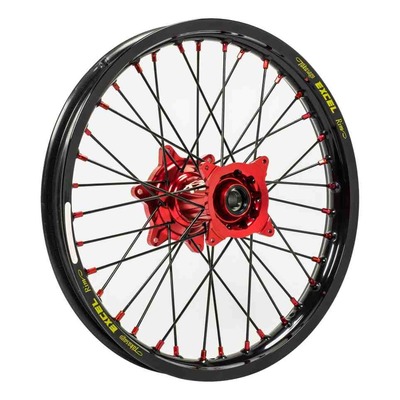 Roue arrière noire moyeu rouge Kite Elite MX-EN 1,6’’x14’’ pour GasGas MC 85 grandes roues 2021
