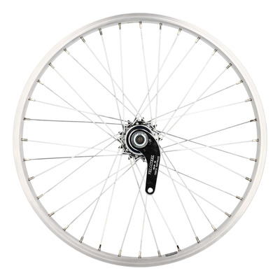 Roue arrière VTT 20’’ Velox Mach1 Rétropédalage 1v argent