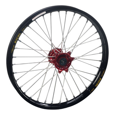 Roue avant complète Noir/Rouge HAAN Wheels Honda CRF 250 22-27