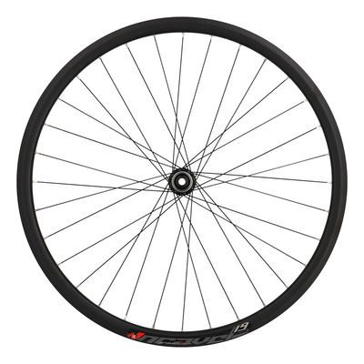 Roue avant Gravel 700C Velox Mach1 Gravel 19 Centerlock Tubeless Ready (12x100) noir