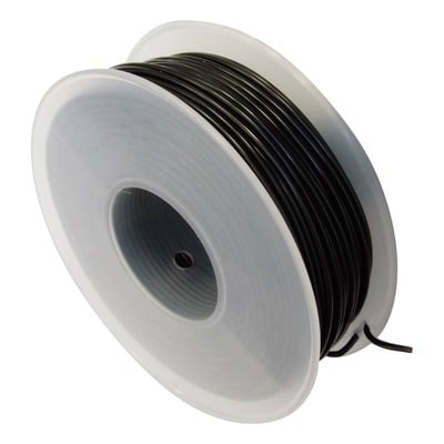 Rouleau de fil électrique Bihr noir 50m x 1mm²