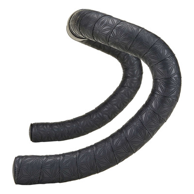 Ruban de cintre Supacaz Super Sticky Kush Gravel noir + bouchons