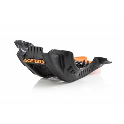 Sabot moteur Acerbis KTM 250 SX-F 19-22 Noir/Orange Mat