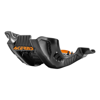 Sabot Moteur ACERBIS Noir / Orange - Gasgas 250 MCF 21-23