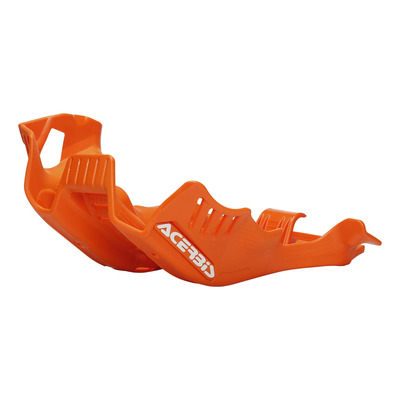 Sabot Moteur ACERBIS Noir / Orange - KTM 250 / 300 EXC 20-23