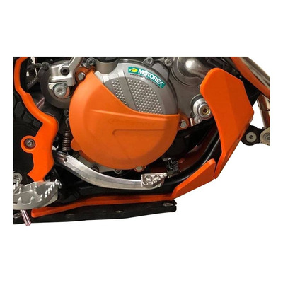 Sabot moteur AXP Enduro plastique 6 mm orange KTM EXC 150 20-22