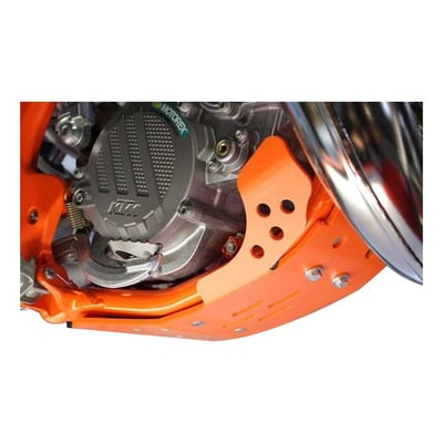 Sabot moteur AXP GP plastique 6 mm orange KTM SX 85 18-22