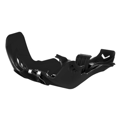 Sabot Moteur POLISPORT Fortress en PHD Noir + Protection de Biellette - KTM 250 SX 17-18