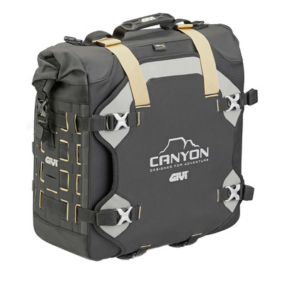 Sacoche latérale étanche GIVI Canyon Monokey Cam-Side 30L