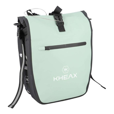 Sacoche vélo porte-bagage Kheax Izoard Mini étanche vert sauge