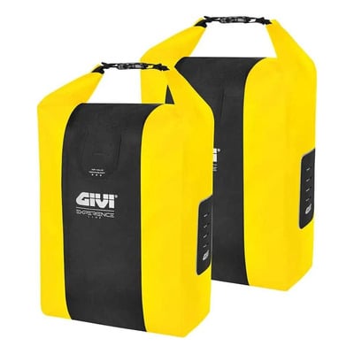 Sacoches latérales porte-bagage Givi Junter Experience Line 20L jaune (paire)