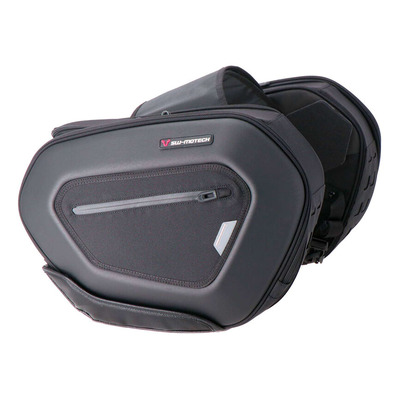 Sacoches latérales SW-Motech Pro Blaze noires/grises Triumph Street Triple 675 12-16