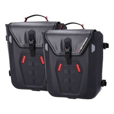 Sacoches latérales SW Motech Sysbag WP M/M noires support SLC Honda CMX 500 Rebel 17-26