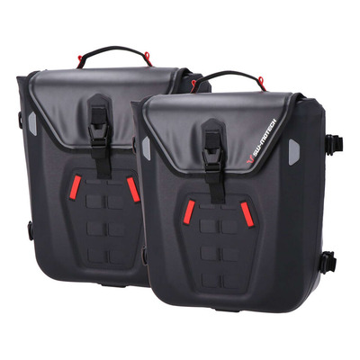 Sacoches latérales SW Motech Sysbag WP M noires support PRO Royal Enfield 650 Classic 25-26